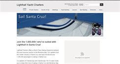 Desktop Screenshot of lighthallcharters.com